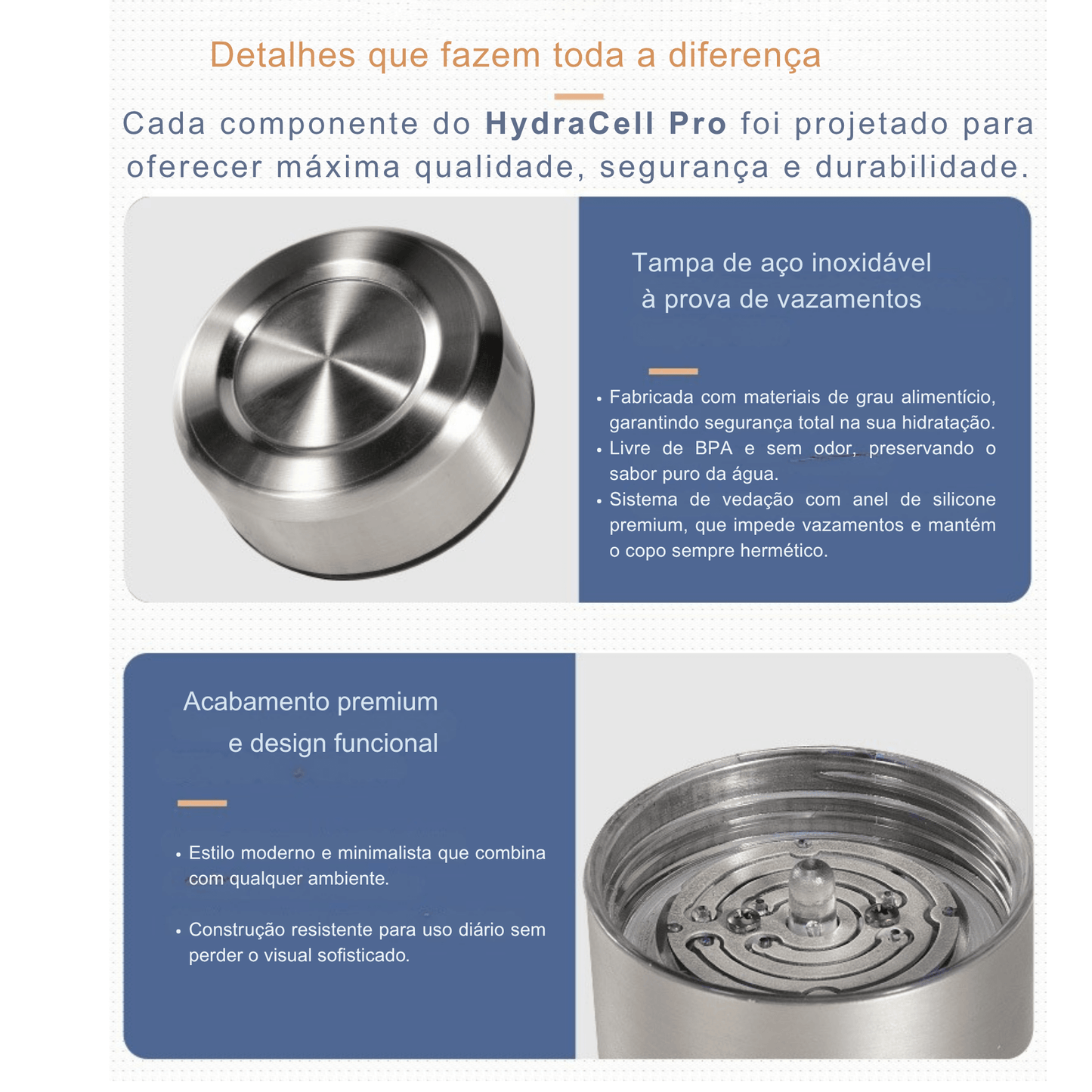 Garrafa: HydraCell Pro – Seu novo ritual de saúde e vitalidade!