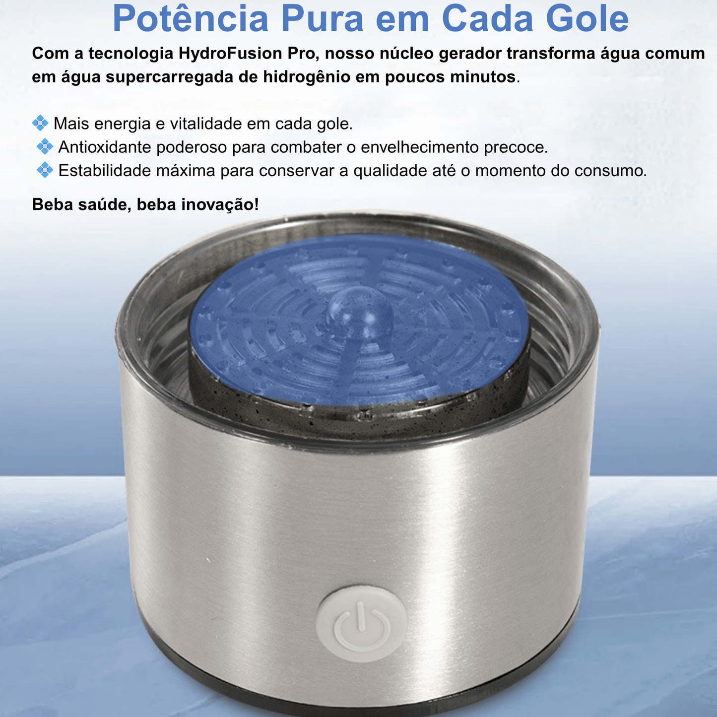 Garrafa: HydraCell Pro – Seu novo ritual de saúde e vitalidade!